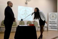 Foto de la galería: El Colegio de Abogados de Misiones tomó juramento a nuevos profesionales del Derecho