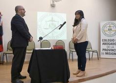 Foto de la galería: El Colegio de Abogados de Misiones tomó juramento a nuevos profesionales del Derecho