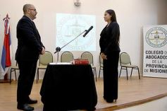Foto de la galería: El Colegio de Abogados de Misiones tomó juramento a nuevos profesionales del Derecho