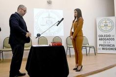 Foto de la galería: El Colegio de Abogados de Misiones tomó juramento a nuevos profesionales del Derecho