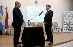 Foto de la galería: El Colegio de Abogados de Misiones tomó juramento a nuevos profesionales del Derecho