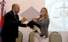 Foto de la galería: Reconocimiento y distinción a la trayectoria profesional de abogados misioneros