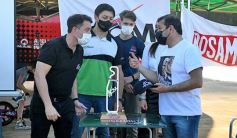 Foto de la galería: El Gobernador acompañó la presentación de la 5° fecha del Misionero de Pista