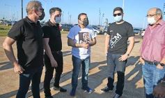 Foto de la galería: El Gobernador acompañó la presentación de la 5° fecha del Misionero de Pista