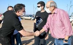 Foto de la galería: El Gobernador acompañó la presentación de la 5° fecha del Misionero de Pista