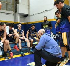 Foto de la galería: Nuevo triunfo auriazul en la Liga Provincial de Básquet