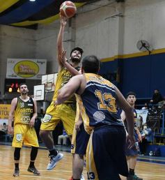 Foto de la galería: Nuevo triunfo auriazul en la Liga Provincial de Básquet