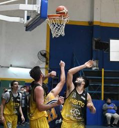 Foto de la galería: Nuevo triunfo auriazul en la Liga Provincial de Básquet