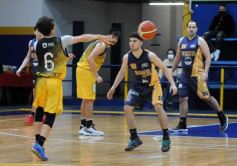 Foto de la galería: Nuevo triunfo auriazul en la Liga Provincial de Básquet