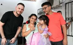 Foto de la galería: Celebración de los tres años y bautismo de la pequeña Emma Stefania