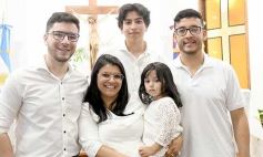 Foto de la galería: Celebración de los tres años y bautismo de la pequeña Emma Stefania