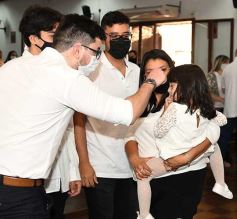 Foto de la galería: Celebración de los tres años y bautismo de la pequeña Emma Stefania