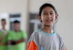 Foto de la galería: Clemente Rodríguez y Rolfi Montenegro presentes en la Clínica de Fútbol de la EBY en Posadas