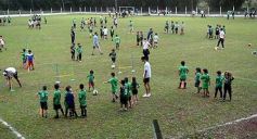 Foto de la galería: Yacyretá entregó equipamiento deportivo al Club El Brete de Posadas