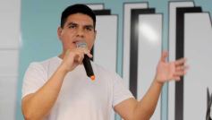 Foto de la galería: Oscar Herrera Ahuad junto a sindicalistas misioneros en el debate por la reforma laboral