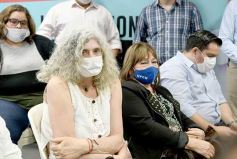 Foto de la galería: Oscar Herrera Ahuad junto a sindicalistas misioneros en el debate por la reforma laboral