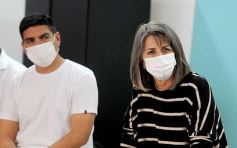 Foto de la galería: Oscar Herrera Ahuad junto a sindicalistas misioneros en el debate por la reforma laboral