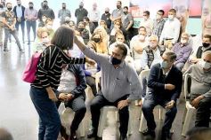 Foto de la galería: Oscar Herrera Ahuad junto a sindicalistas misioneros en el debate por la reforma laboral