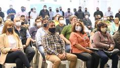 Foto de la galería: Oscar Herrera Ahuad junto a sindicalistas misioneros en el debate por la reforma laboral