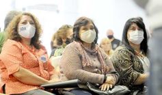 Foto de la galería: Oscar Herrera Ahuad junto a sindicalistas misioneros en el debate por la reforma laboral
