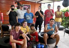 Foto de la galería: Boxeo desde casa, una propuesta deportiva en Posadas