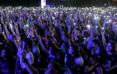 Foto de la galería: Fanáticos deliraron en la espectacular presentación de Tini en Posadas