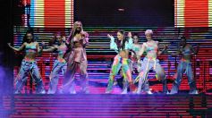 Foto de la galería: Fanáticos deliraron en la espectacular presentación de Tini en Posadas