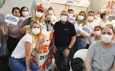 Foto de la galería: La Agrupación Salud del Frente Renovador cerró su campaña en la Costanera