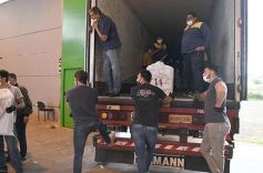 Foto de la galería: Se puso en marcha la distribución de urnas para las elecciones legislativas 2021