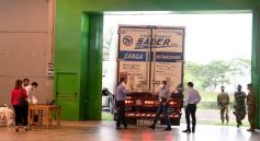 Foto de la galería: Se puso en marcha la distribución de urnas para las elecciones legislativas 2021