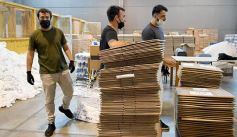 Foto de la galería: Se puso en marcha la distribución de urnas para las elecciones legislativas 2021