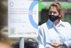 Foto de la galería: Yacyretá inauguró un espacio saludable en la campaña contra la diabetes en Posadas