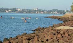 Sixto Fotografías. Sociedad. Yacyretá  EBY - Deporte, encuentro y río, en el nuevo circuito costero de la EBY