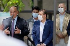 Foto de la galería: Herrera Ahuad y Manzur supervisaron la ejecución de distintas obras en Posadas