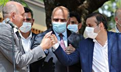 Foto de la galería: Herrera Ahuad y Manzur supervisaron la ejecución de distintas obras en Posadas