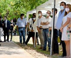 Foto de la galería: Herrera Ahuad y Manzur supervisaron la ejecución de distintas obras en Posadas