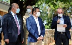 Foto de la galería: Herrera Ahuad y Manzur supervisaron la ejecución de distintas obras en Posadas