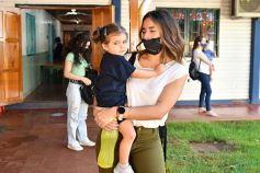 Foto de la galería: Estudiantes a estudiar: postales del regreso a clases en la ciudad capital