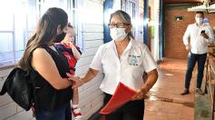 Foto de la galería: Estudiantes a estudiar: postales del regreso a clases en la ciudad capital
