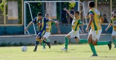Foto de la galería: Triunfo en suspenso para los auriazules en la 1ra fecha de la Liga Posadeña