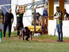 Foto de la galería: Triunfo en suspenso para los auriazules en la 1ra fecha de la Liga Posadeña