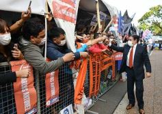 Foto de la galería: Apertura de Sesiones: Herrera Ahuad brindó el tradicional discurso del 1ro de Mayo