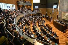Foto de la galería: Apertura de Sesiones: Herrera Ahuad brindó el tradicional discurso del 1ro de Mayo