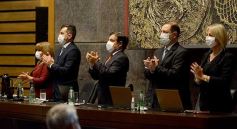 Foto de la galería: Apertura de Sesiones: Herrera Ahuad brindó el tradicional discurso del 1ro de Mayo