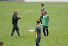 Foto de la galería: Volvió Ricardone: con la camiseta puesta ahora como DT