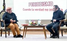 Foto de la galería: Conversatorio en el Saavedra: Reynaldo Sietecase encabezó una charla sobre periodismo en Posadas