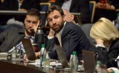 Foto de la galería: Legislatura en sesión: Diputados declararon Monumento Natural Provincial al Vencejo de Cascada