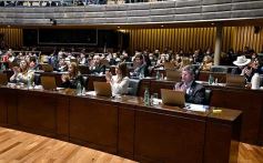 Foto de la galería: Legislatura en sesión: Diputados declararon Monumento Natural Provincial al Vencejo de Cascada