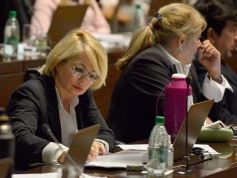 Foto de la galería: Legislatura en sesión: Diputados declararon Monumento Natural Provincial al Vencejo de Cascada