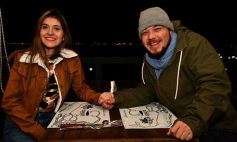 Foto de la galería: A pesar del frio, la noche del sábado se disfrutó con salidas y amigos en Posadas